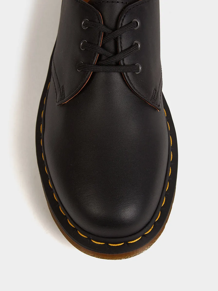 1461 Nappa Leather Oxford Shoe, Black