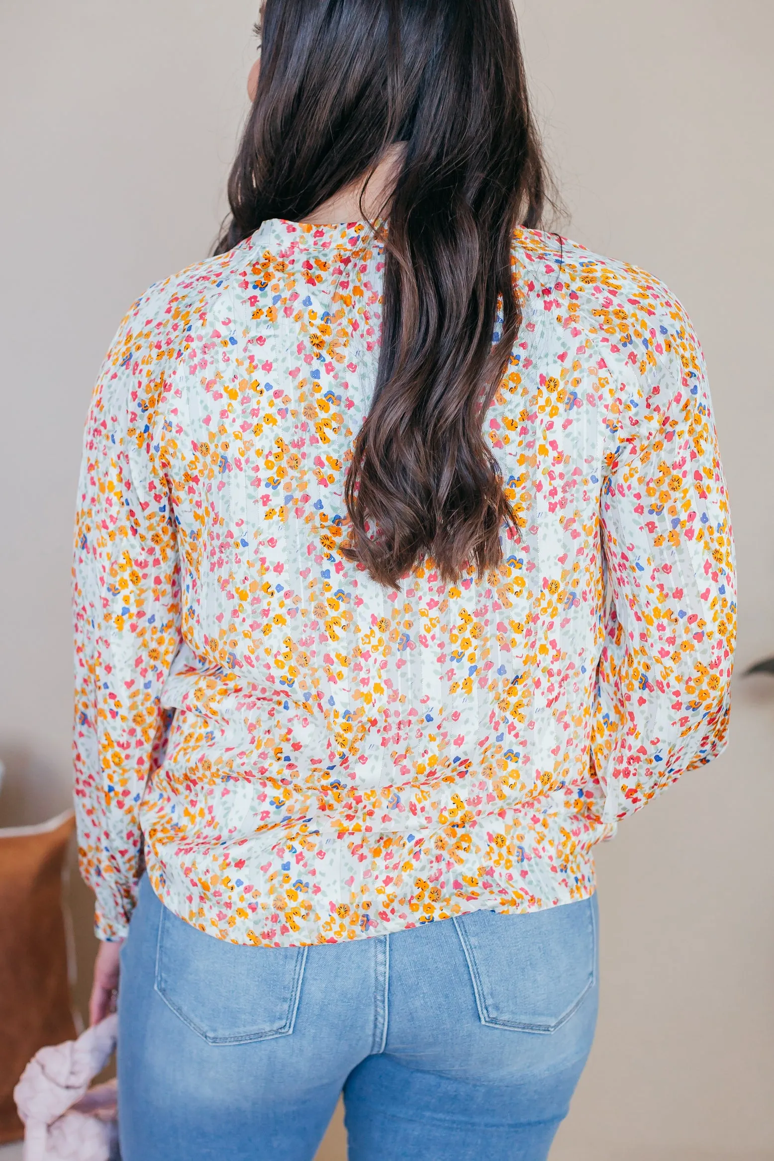 All Chic Floral Blouse