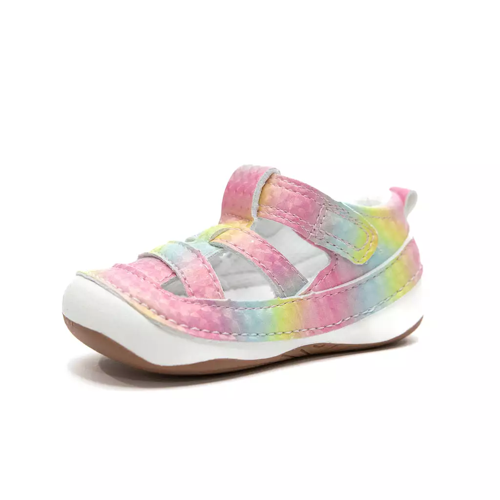 AVA rainbow baby and toddler girls sandals