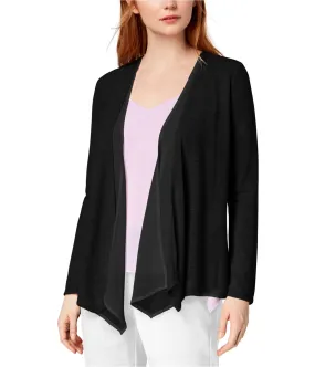 Bar Iii Womens Contrast Cardigan Sweater