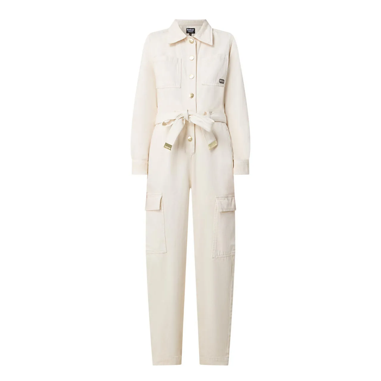 BARBOUR INTERNATIONAL Hamilton Cargo Jumpsuit - Cream