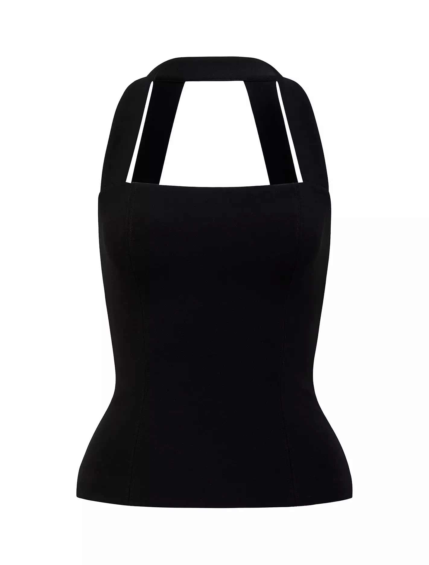 Bethany Halter Neck Crepe Top