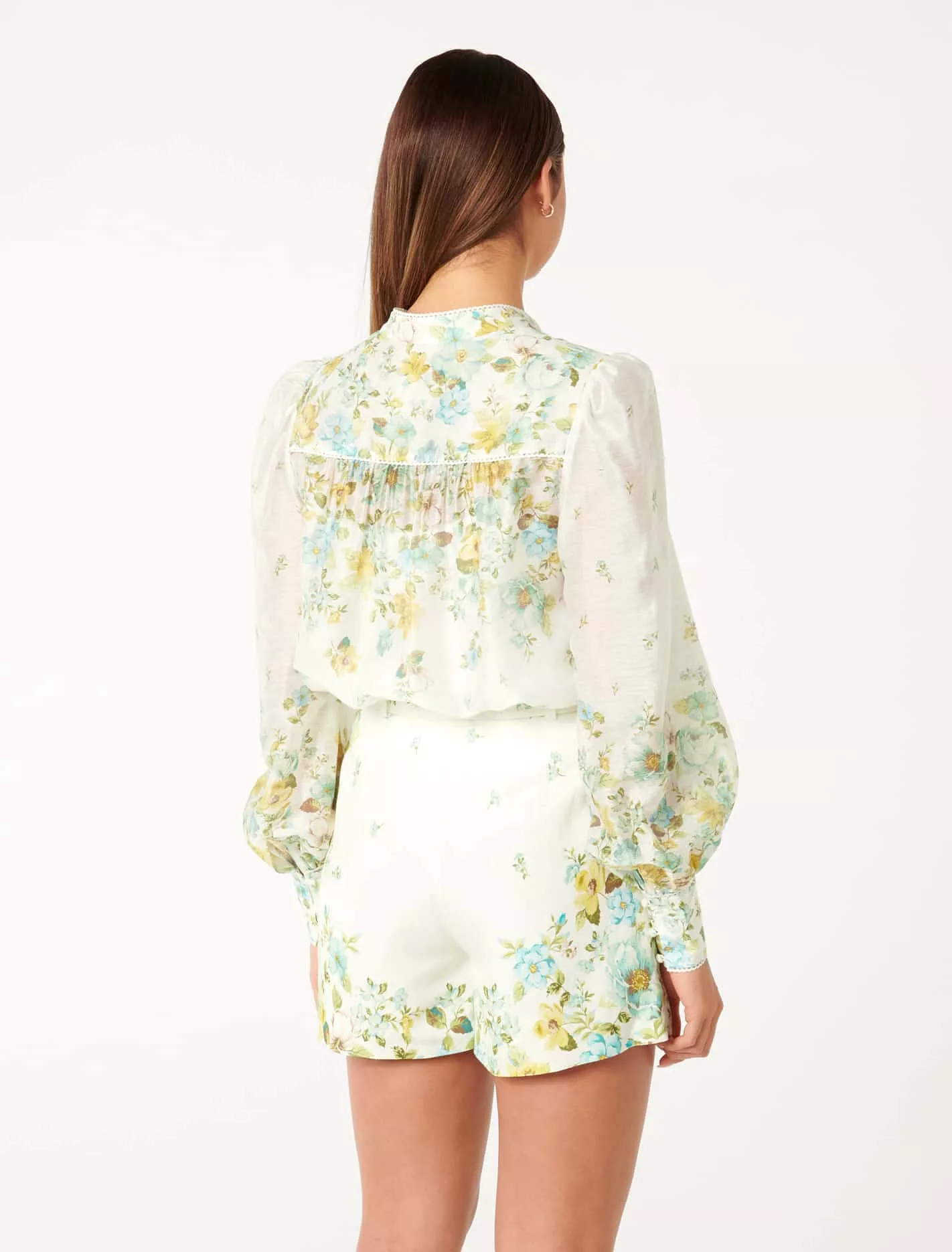 Bettina Floral Placement Blouse