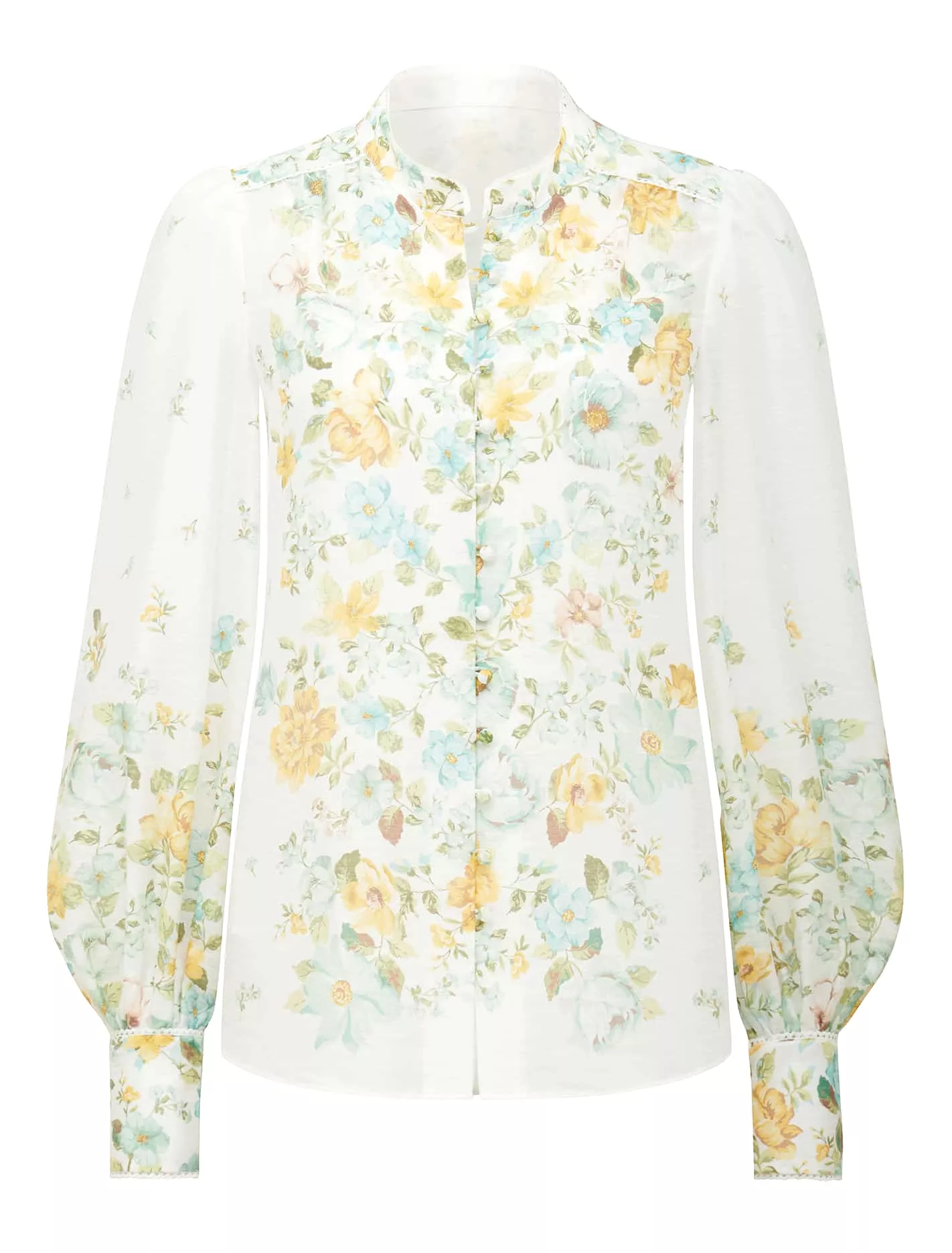 Bettina Floral Placement Blouse