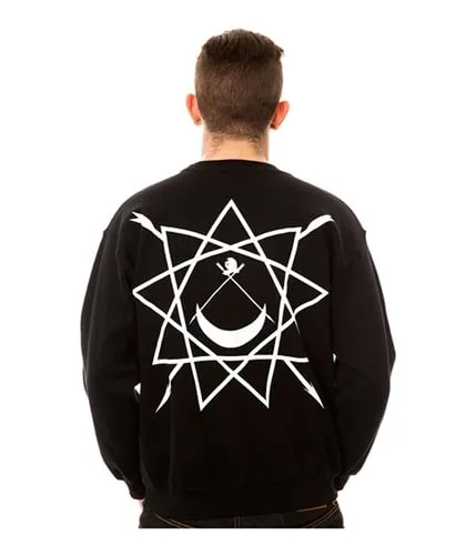 Black Scale Mens The Pyrex Vision Zip Up Hoodie Sweatshirt, TW1