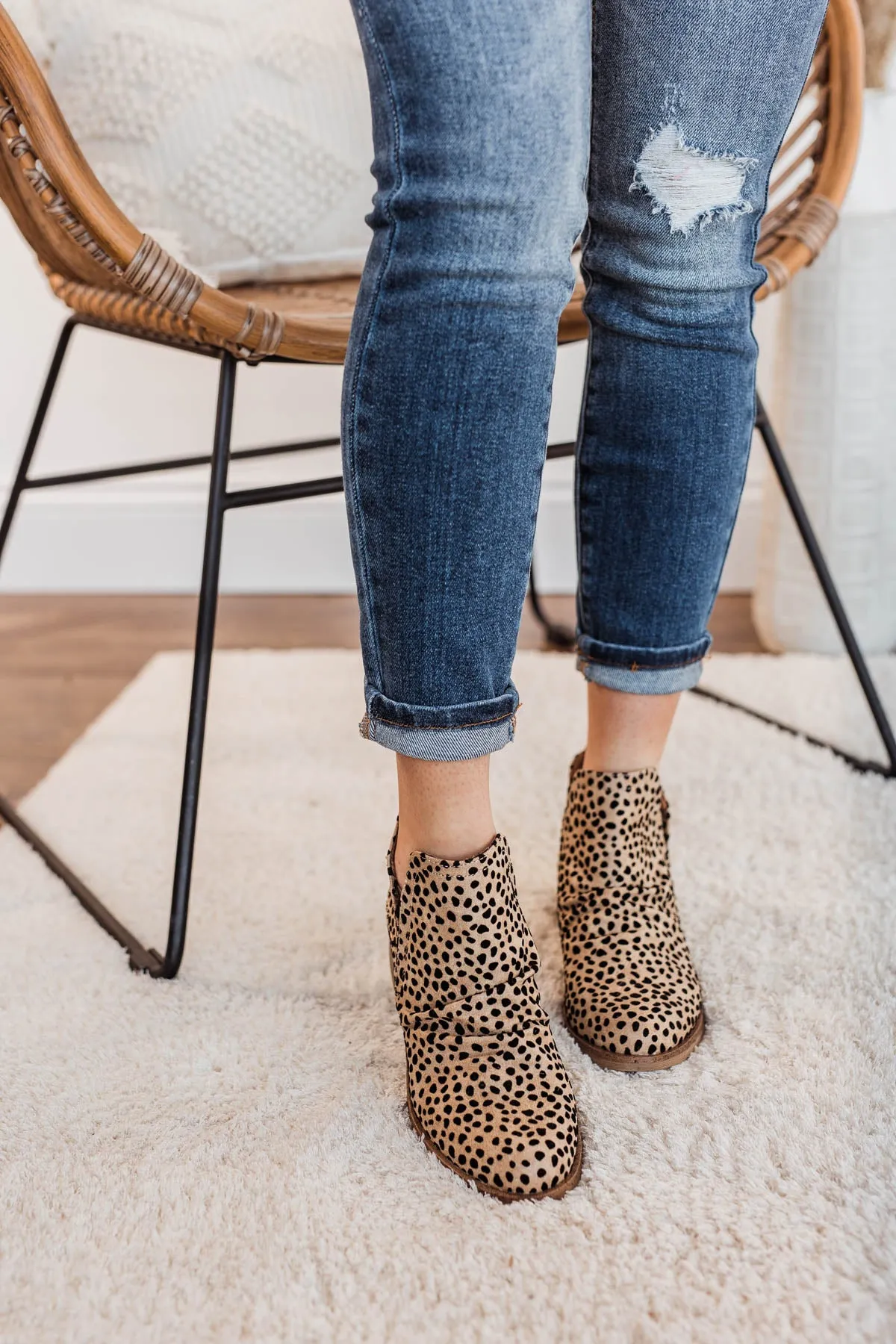 Blowfish Venom Booties- Sand Pixie Leopard