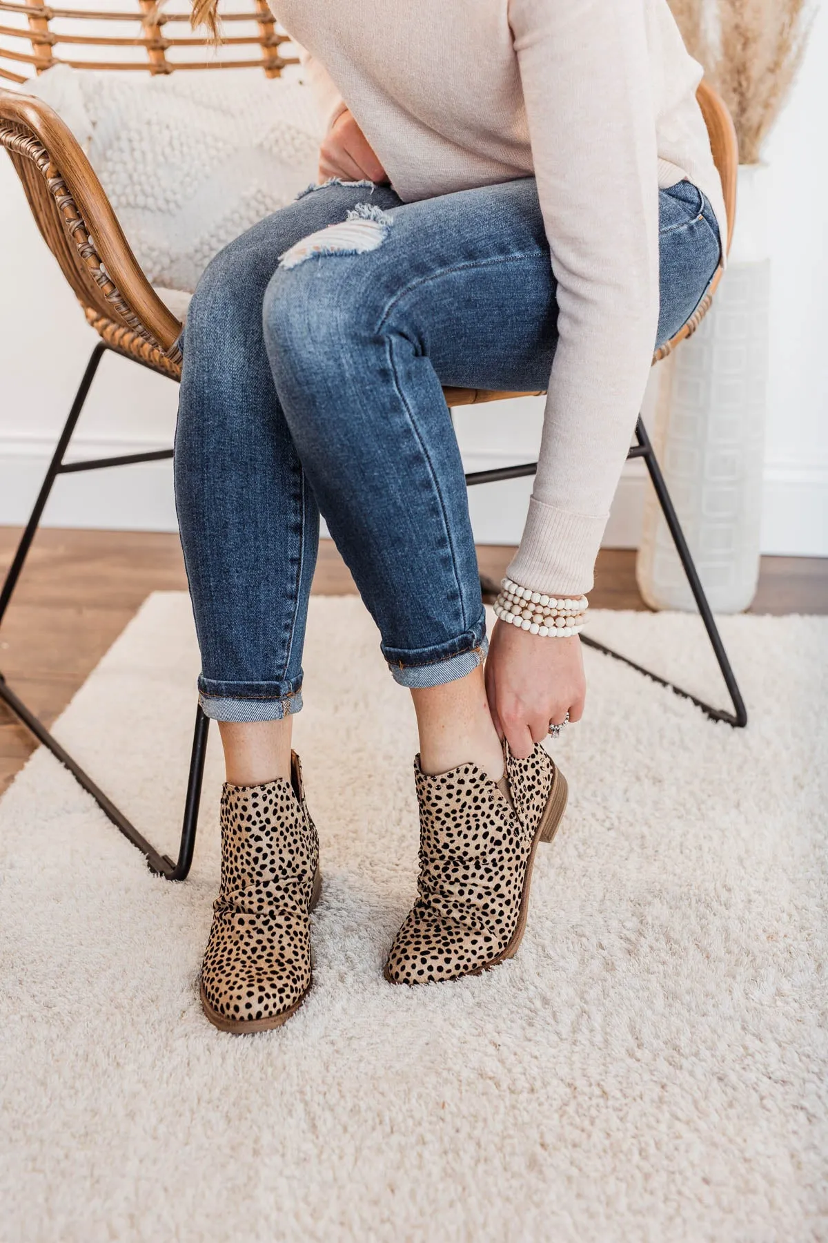 Blowfish Venom Booties- Sand Pixie Leopard