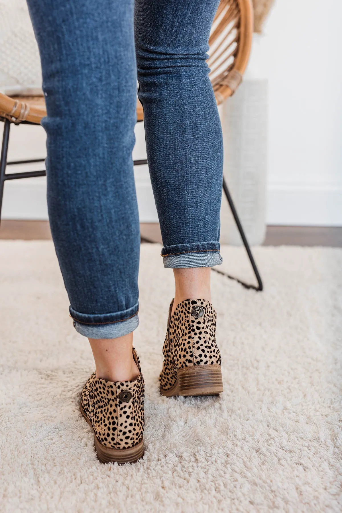 Blowfish Venom Booties- Sand Pixie Leopard