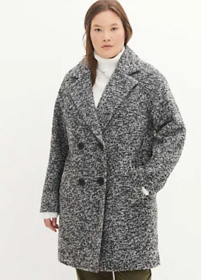 bonprix Wool Mix Pea Coat