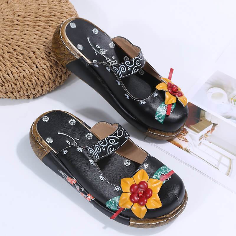 Casual Print Platform Sandals