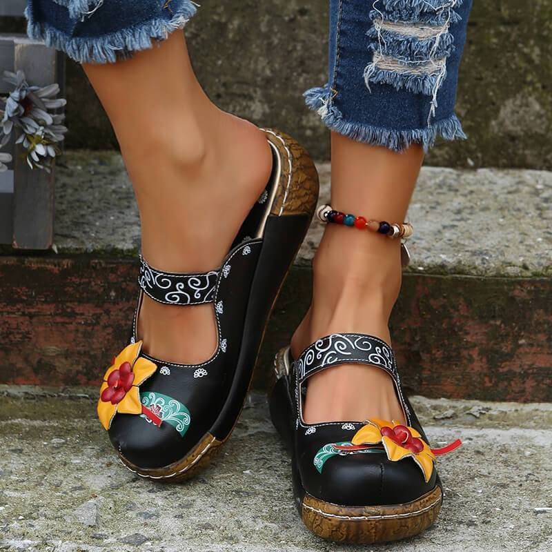 Casual Print Platform Sandals