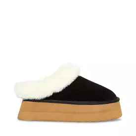 Chaplin Slide BLACK SUEDE