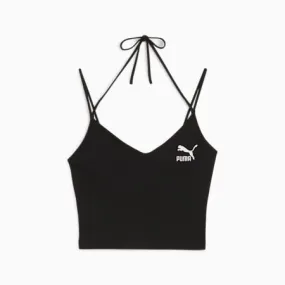 CLASSICS Women's Ribbed Crop Top | PUMA Black | PUMA Shop All Puma | PUMA 