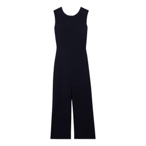 CLAUDIE PIERLOT The Sustainable Edit Straight-Fit Belted Jumpsuit - Blue