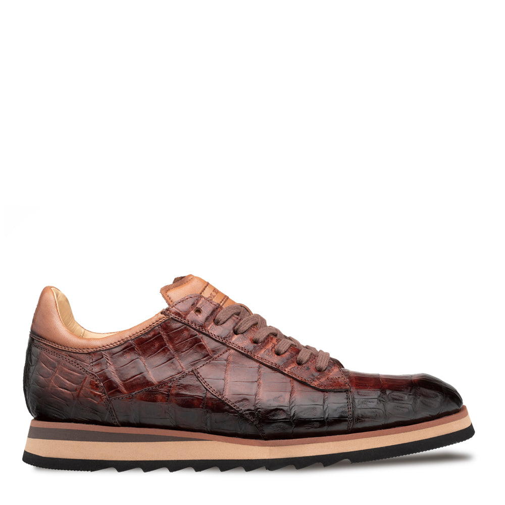 Crocodile Grid Sole Sport Oxford