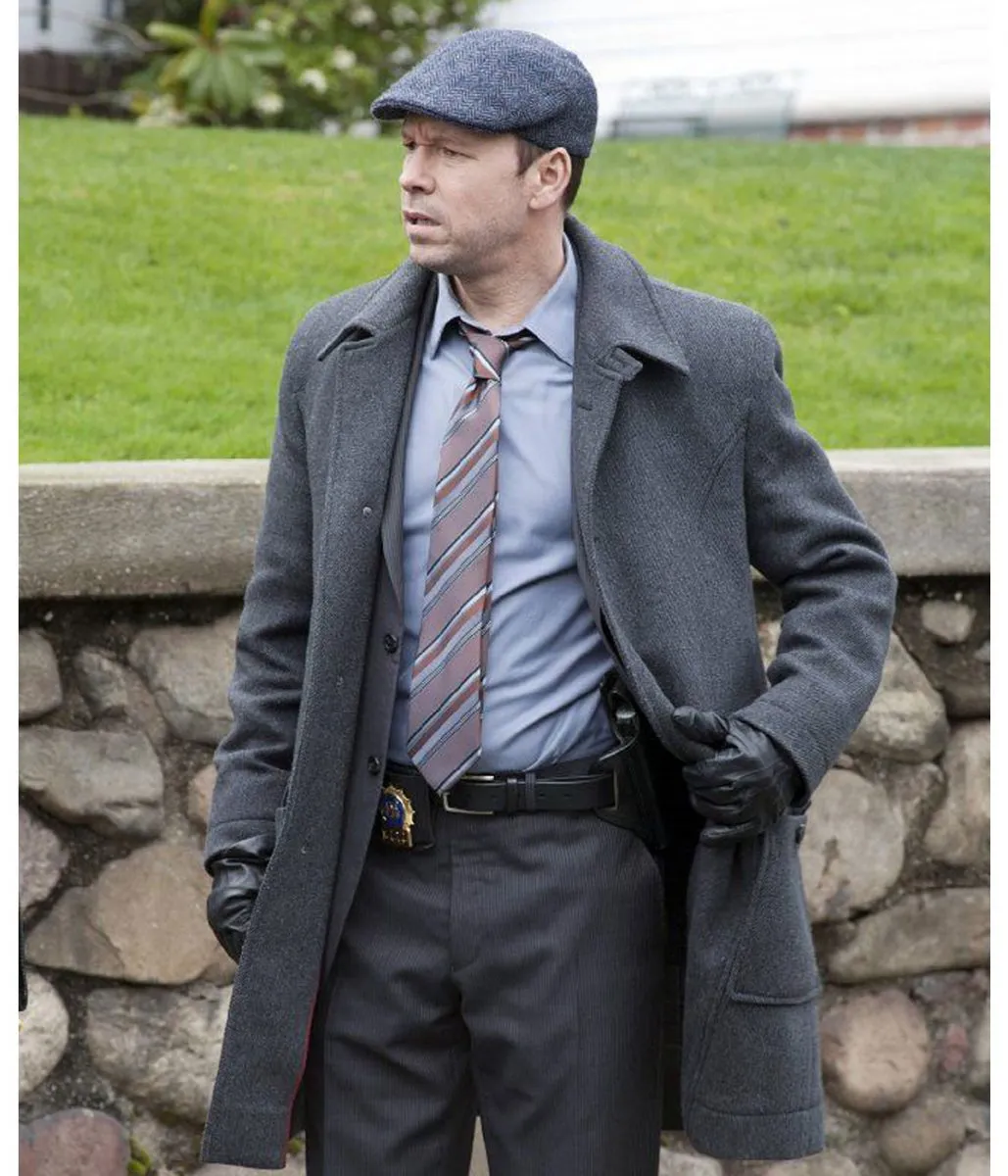 Donnie Wahlberg Blue Bloods Grey Coat