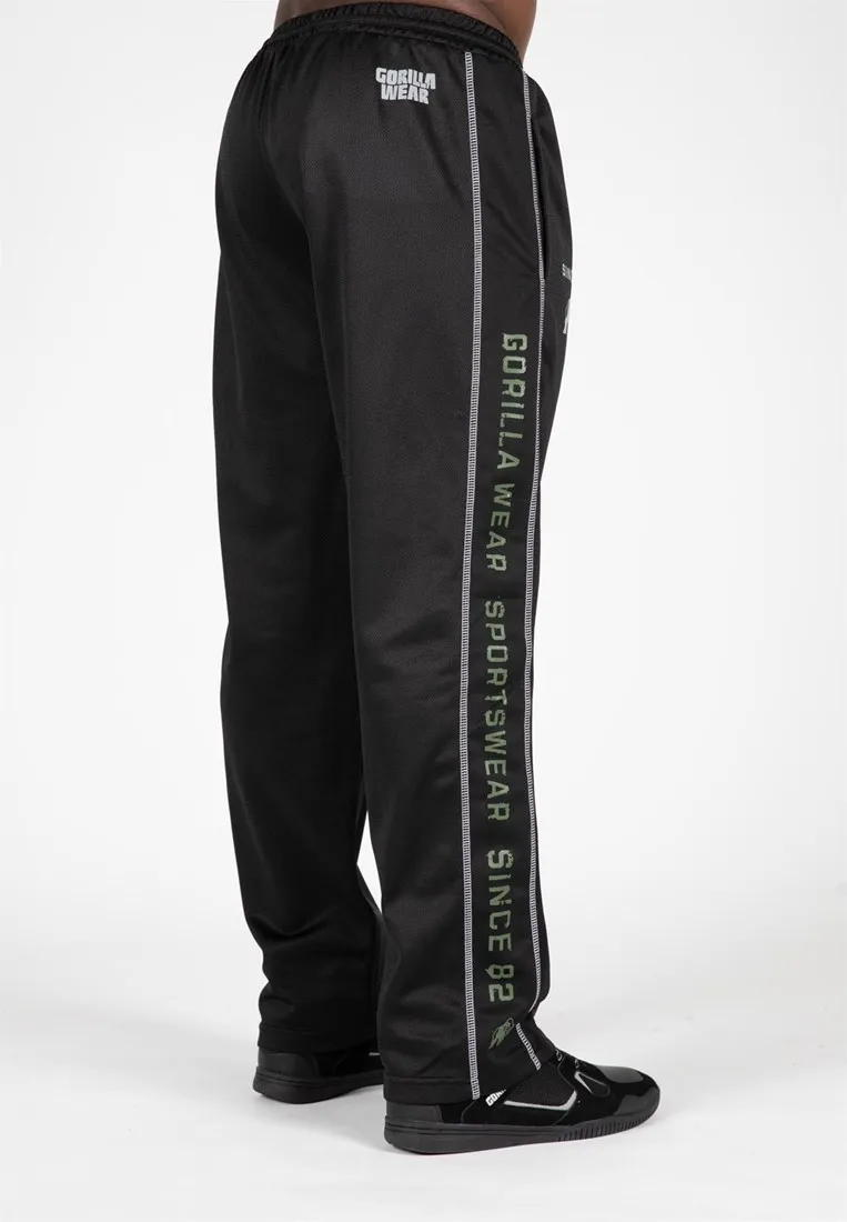 Functional Mesh Pants - Black/Green - L/XL Gorilla Wear