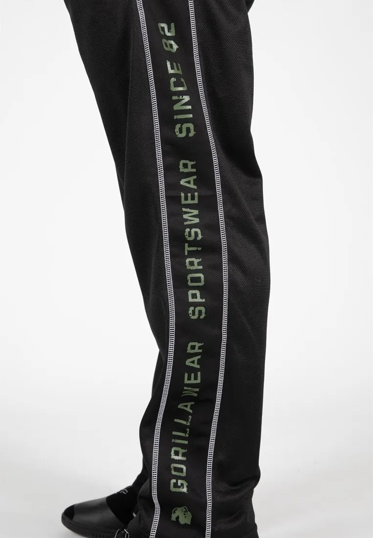 Functional Mesh Pants - Black/Green - L/XL Gorilla Wear