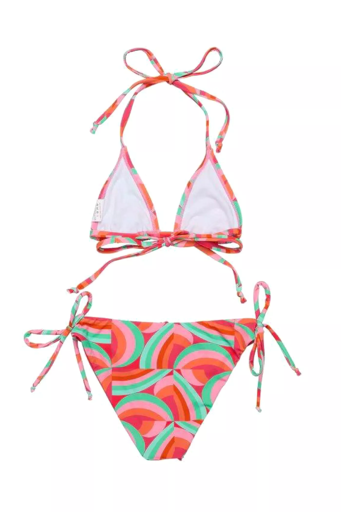 Geo Melon Triangle Bikini