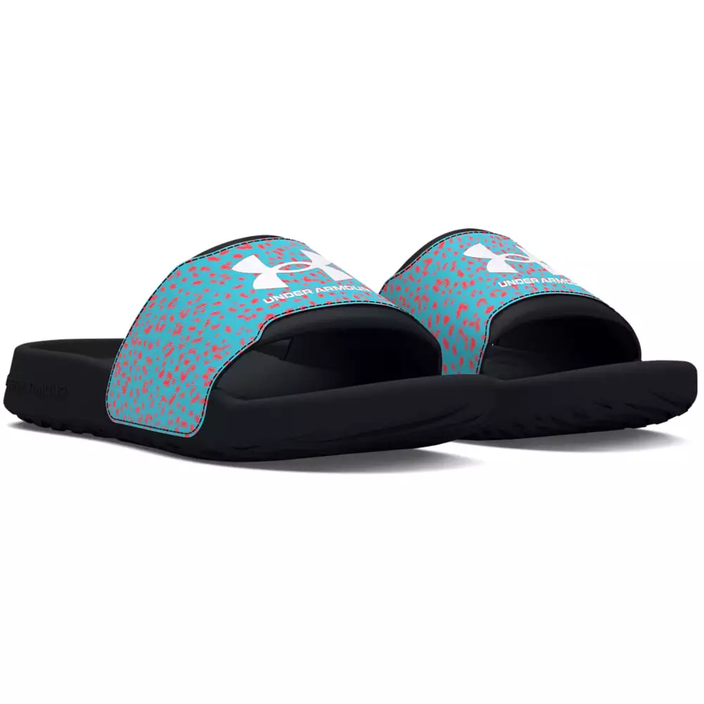 Girls' Under Armour Youth Ignite Select Print Slide Sandal