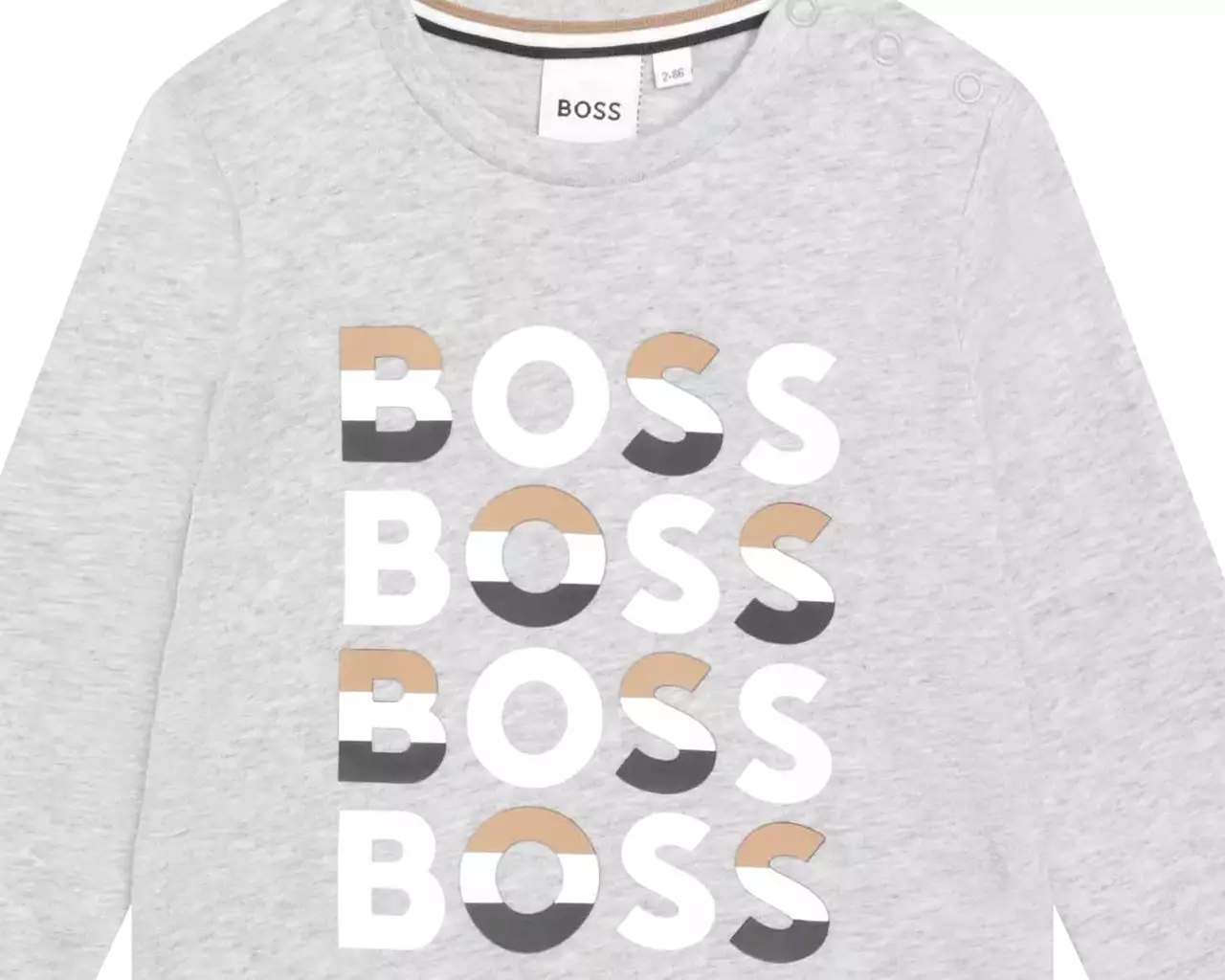 Hugo Boss Baby's J05948 Long Sleeved T-Shirt Grey