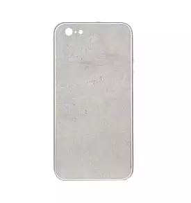 iPhone  6+ / 6S+ Case, Silver/White Beach