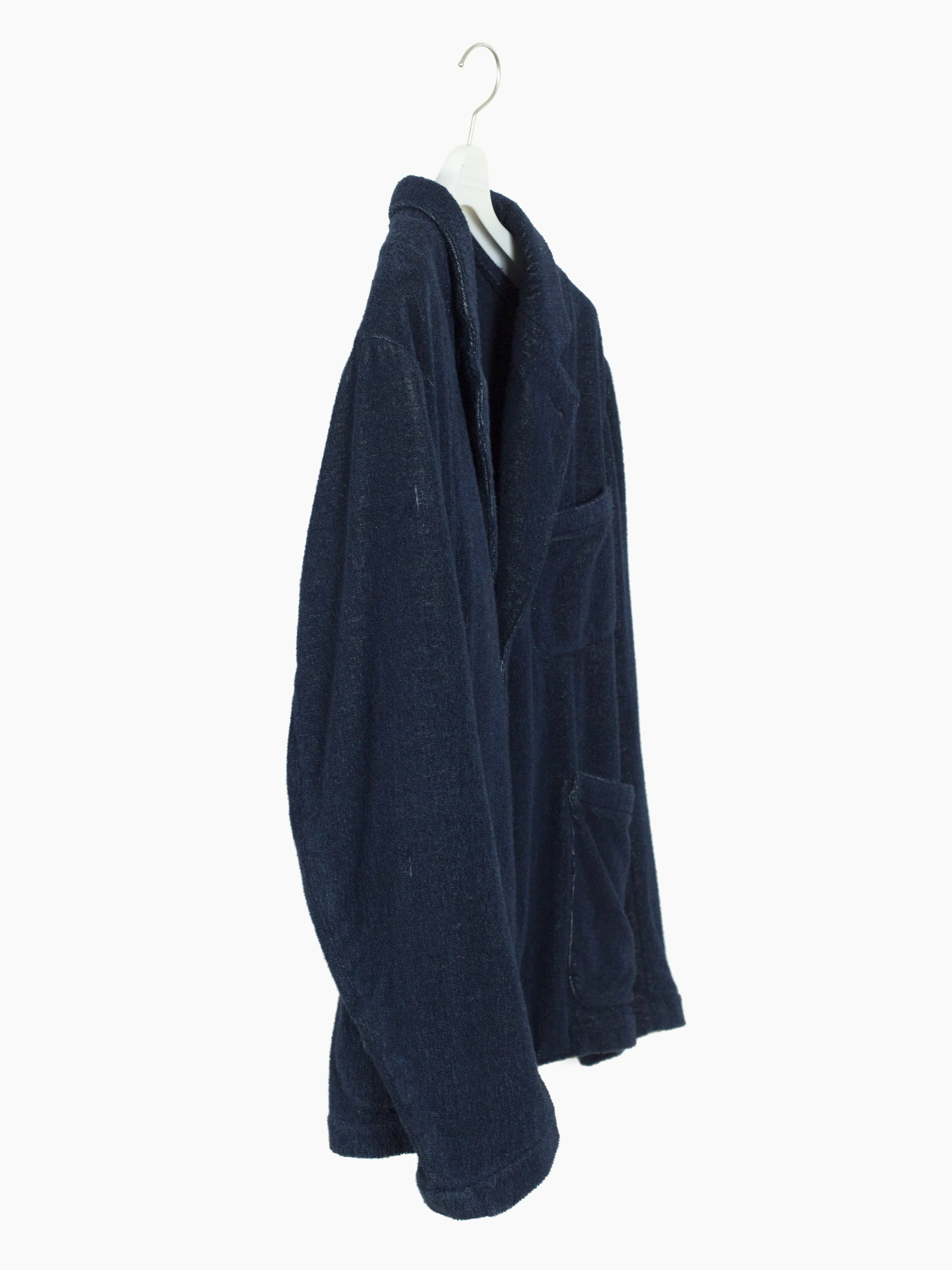 Kozaburo SS20 Doubleface Indigo Pile Unlined SB Jacket