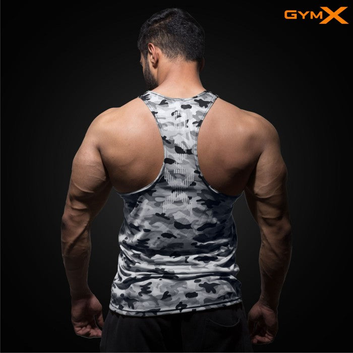 Military Camo Stringer- Arctic Grey- Sale