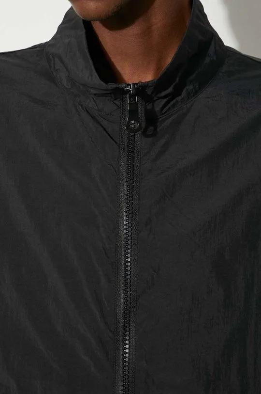 MKI MIYUKI ZOKU jacket Crinkle Nyon Track Jacket men's black color CRINKLE.NYON.TRACK.JACK