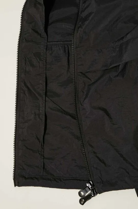 MKI MIYUKI ZOKU jacket Crinkle Nyon Track Jacket men's black color CRINKLE.NYON.TRACK.JACK