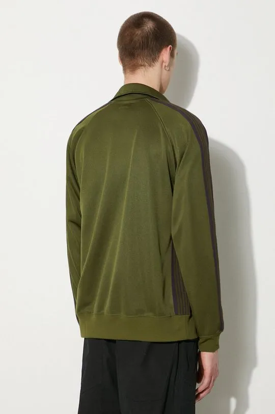 Needles sweatshirt Track Jacket men's green color OT226