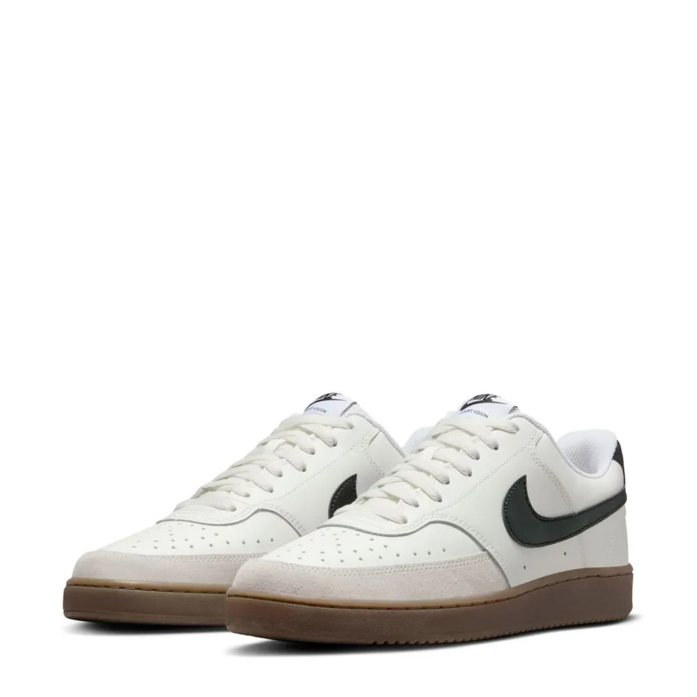 NIKE  MENS COURT VISION LOW SNEAKER