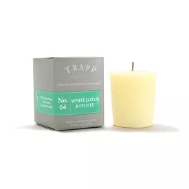 No. 64 White Lotus & Lychee - 2oz. Votive Candle