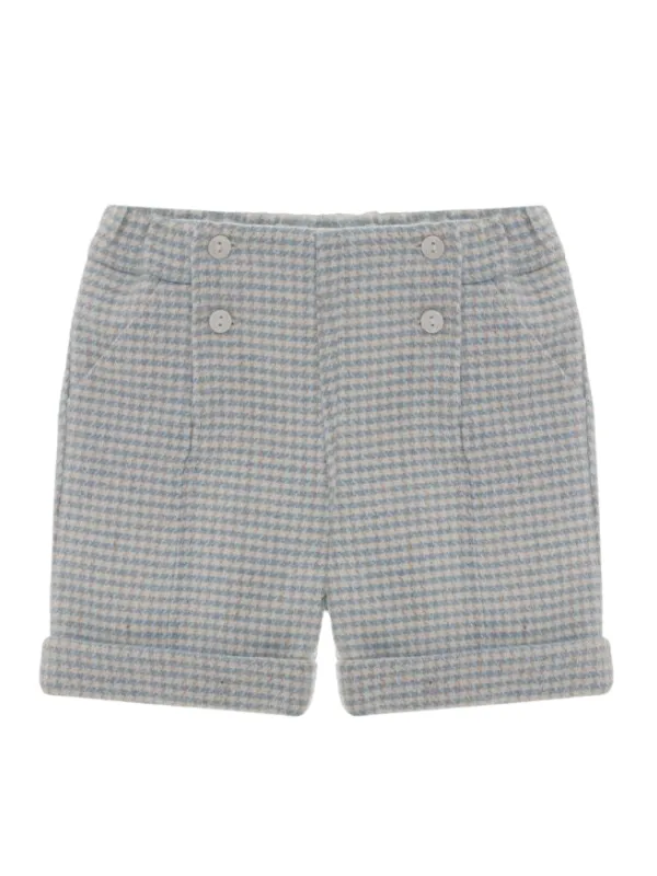 Patachou Shorts Checkered Blue