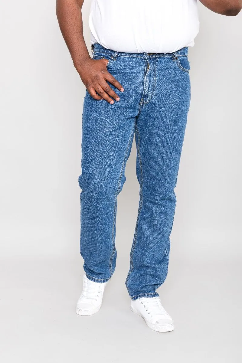 Rockford Carlos Stretch Denim Jeans Blue Stonewash