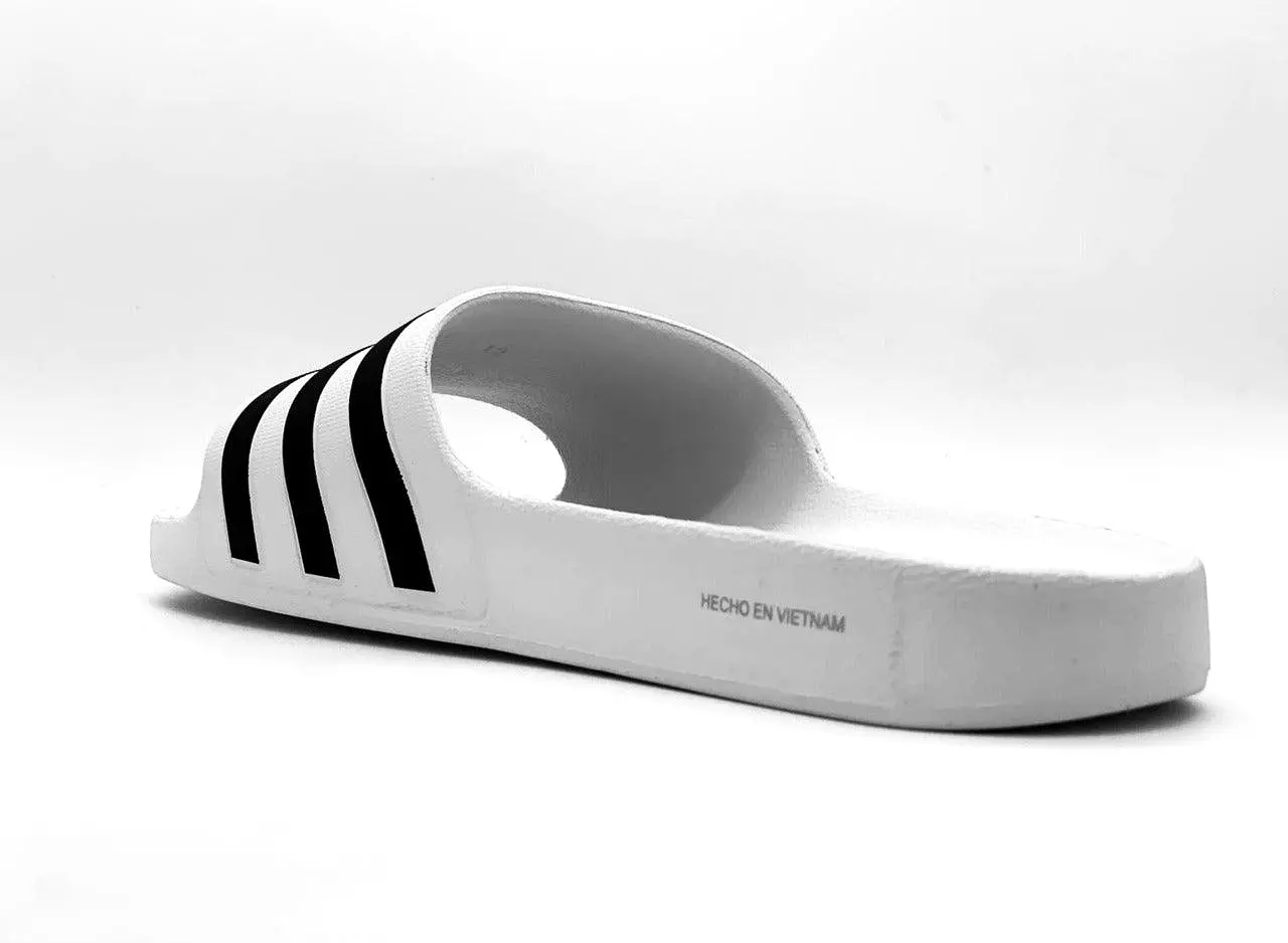 Sandalia Adidas Adilette Aqua Unisex Blanca/Negro