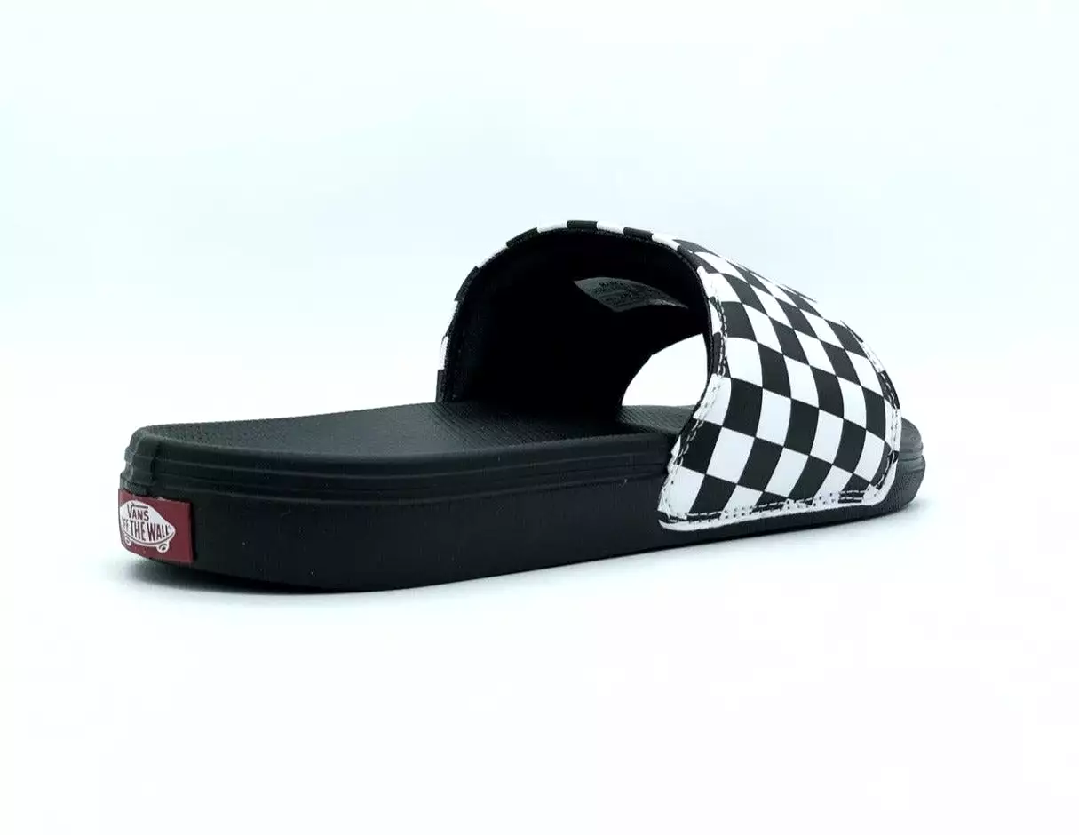 Sandalia Vans On Unisex Cuadros Blancos/Negros