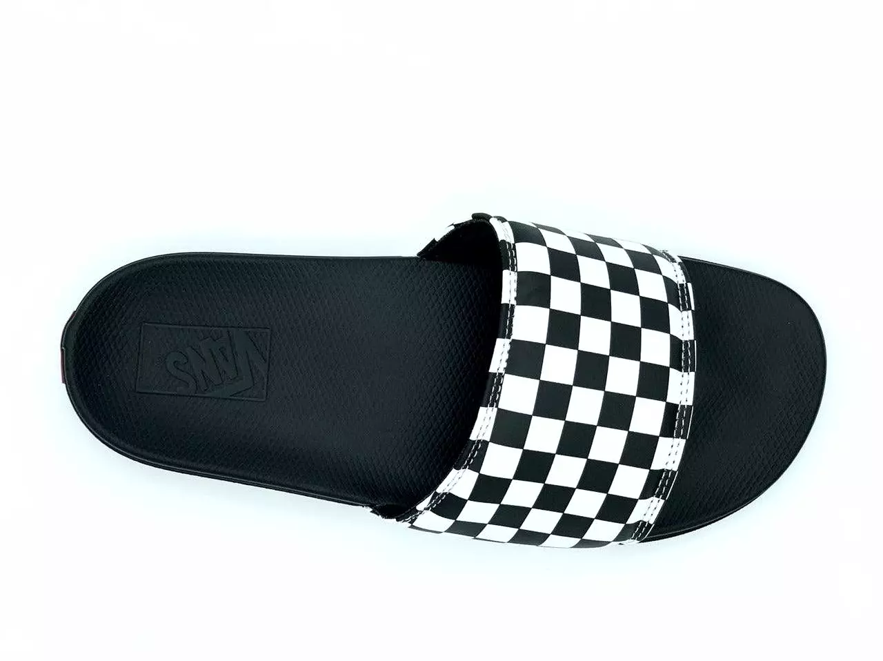 Sandalia Vans On Unisex Cuadros Blancos/Negros