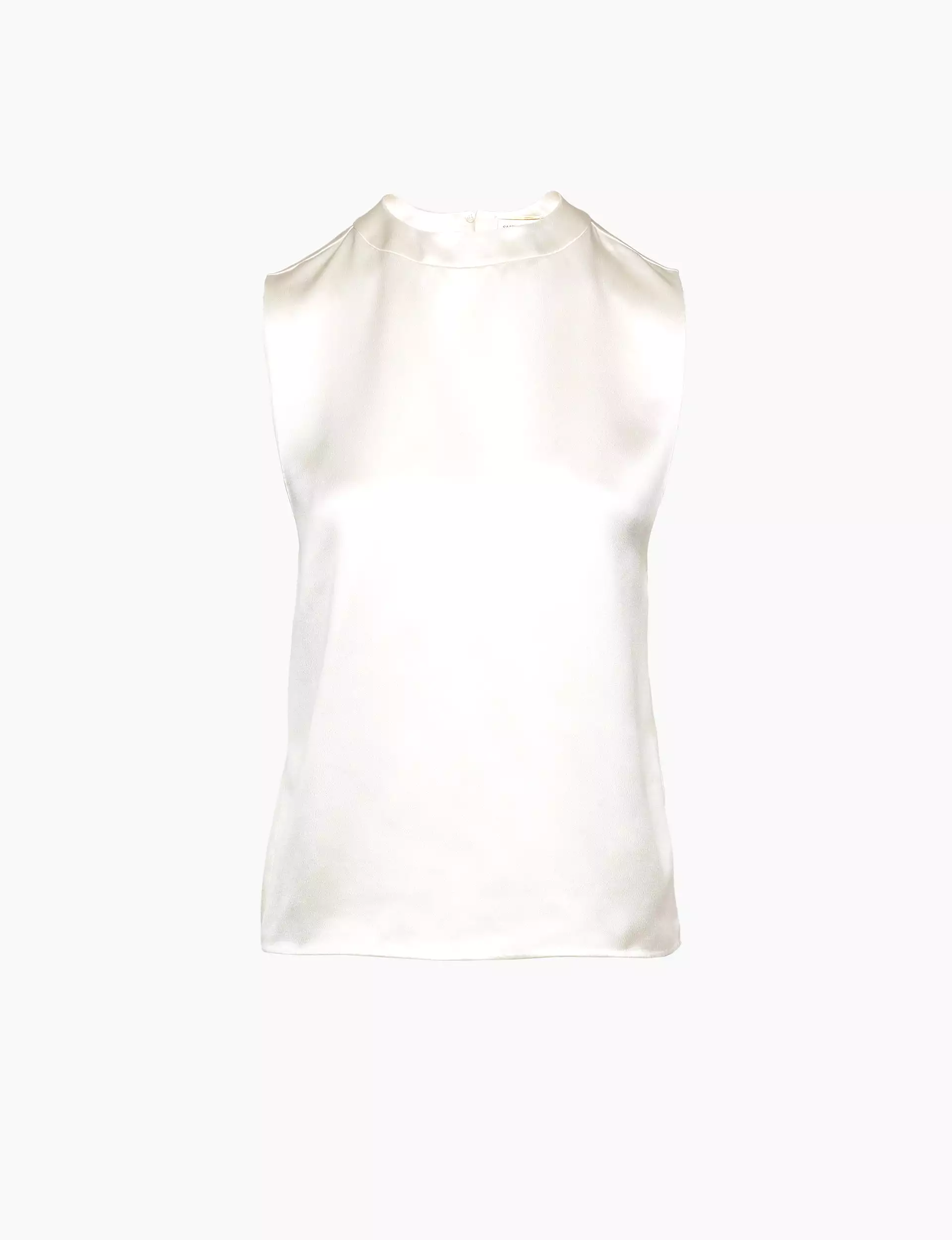 Sleeveless High Neck Top