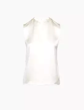 Sleeveless High Neck Top