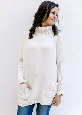 Speckled Ivory Sweater