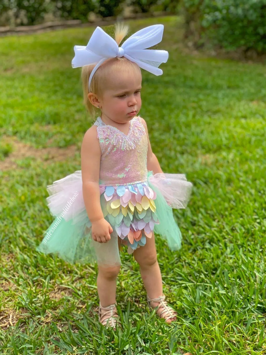 Spring Princess tutu Romper