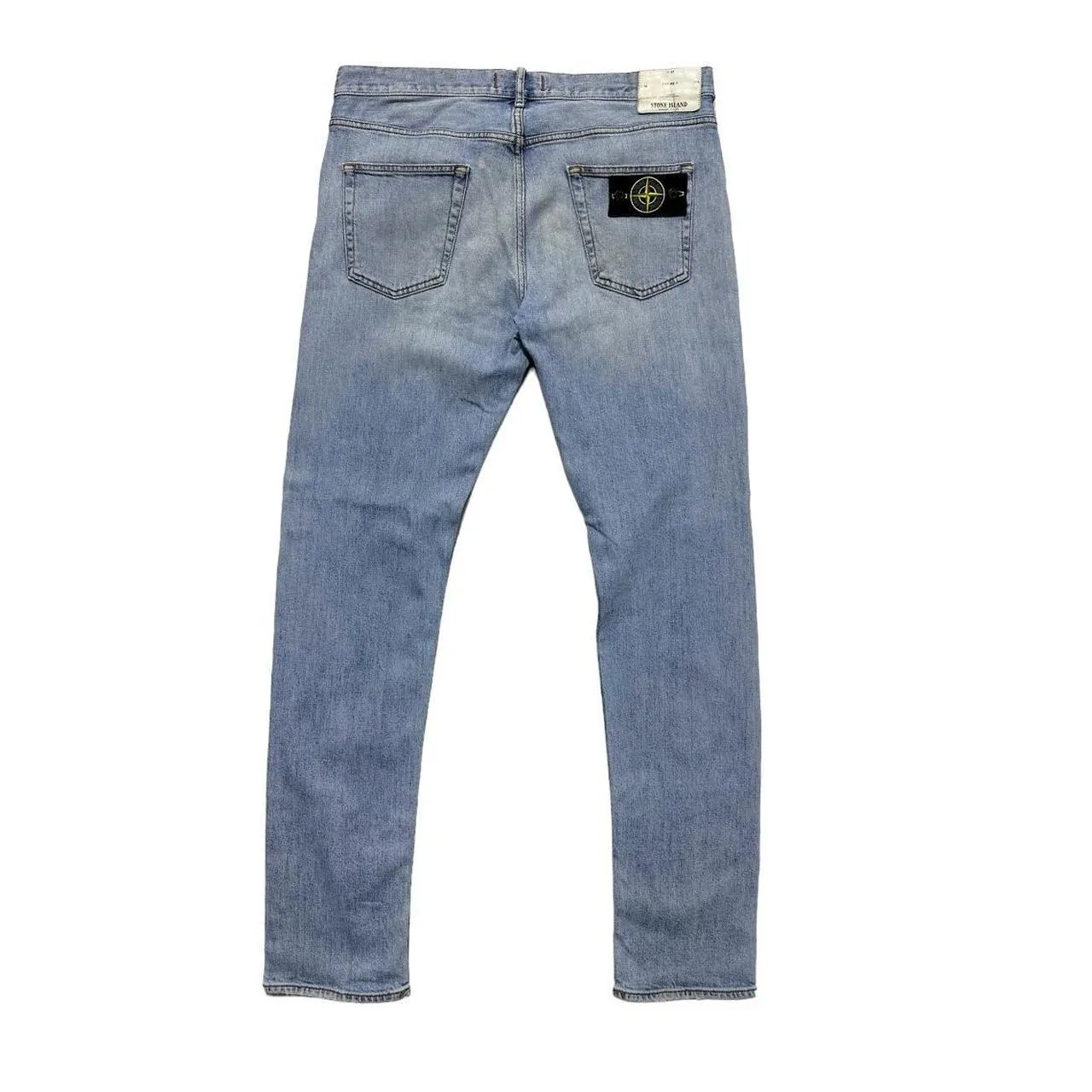 Stone Island Light Wash Denim Jeans