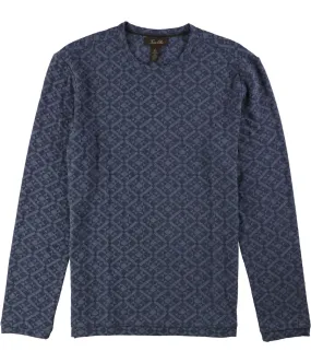 Tasso Elba Mens Medallion Pullover Sweater