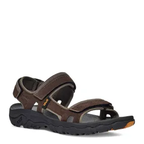 Teva Mens Hudson Sandal- Dark Brown/ Coffee