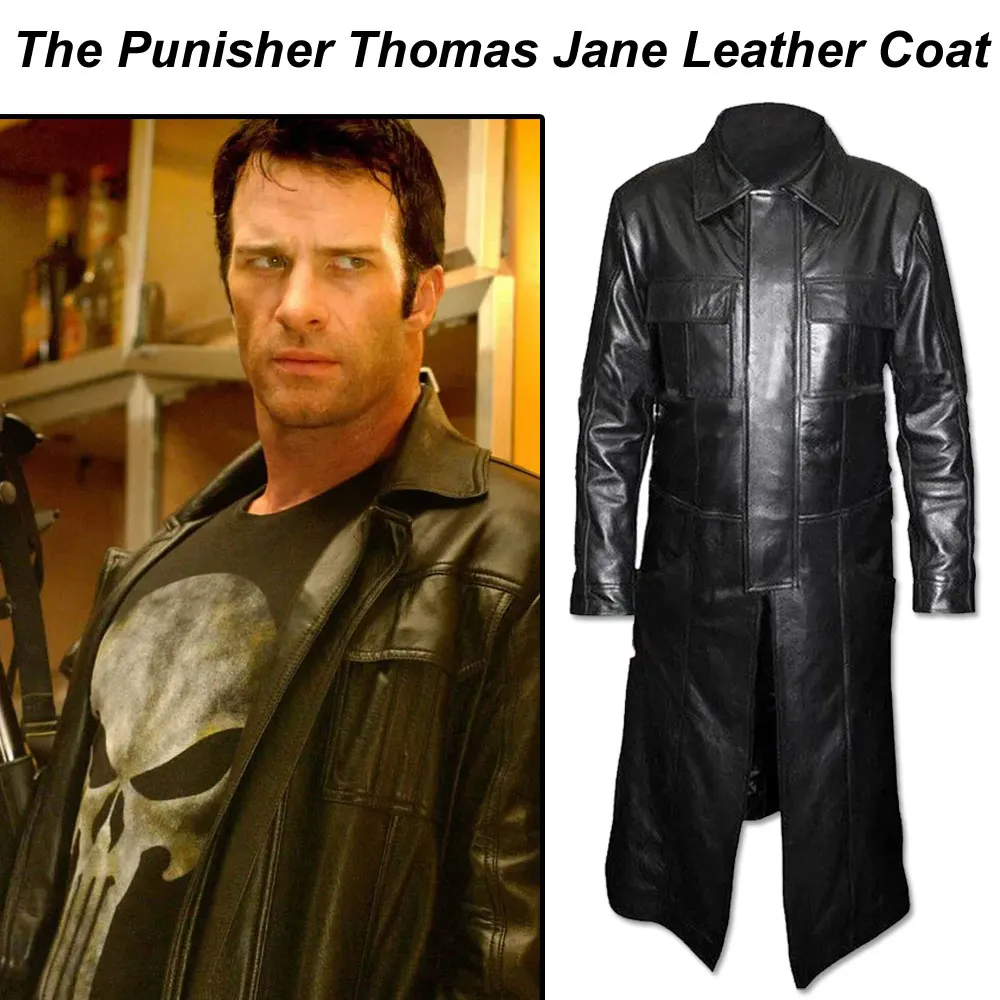 The Punisher Thomas Jane Leather Coat