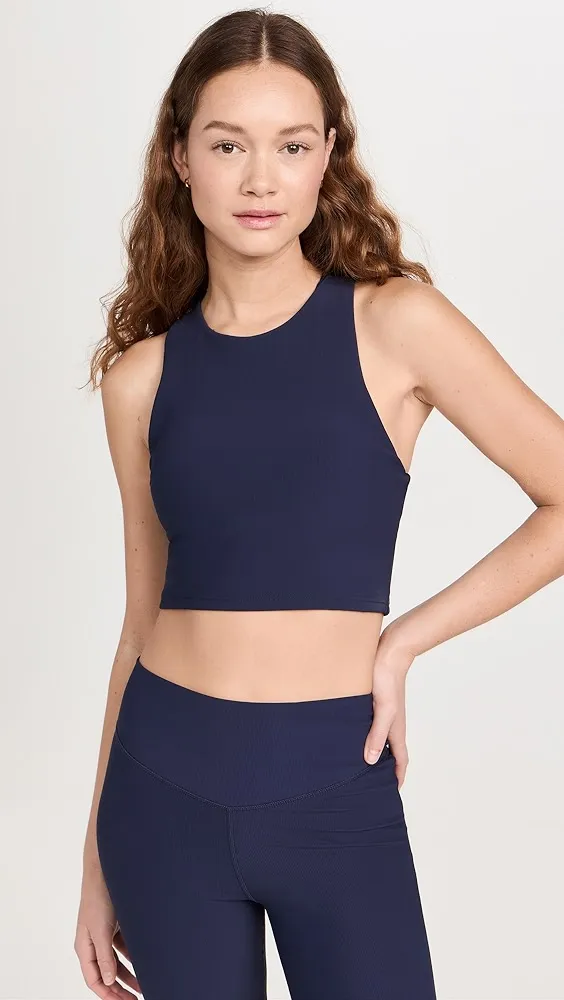 The Upside   Ribbed Samara Crop Top 