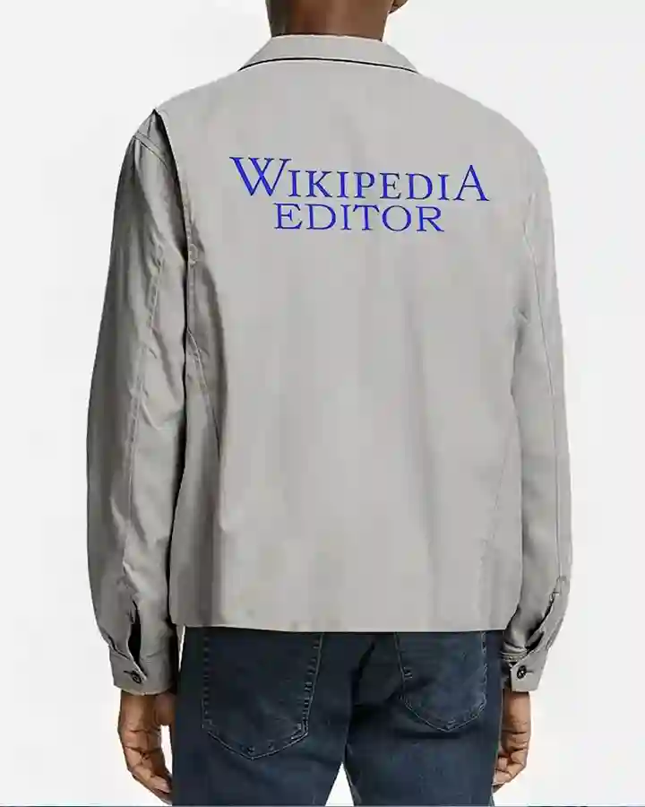 Wikipedia Editor Jacket For Sale - William Jacket