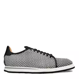 Woven Leather Sport Derby